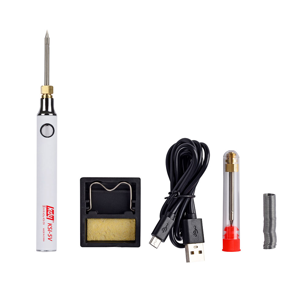 케이디와이 USB 휴대용 납땜 인두기 팁 KSI-5V - 상품 이미지