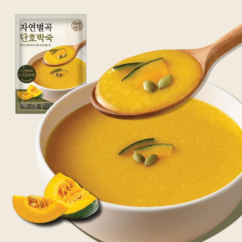 자연별곡 죽 3종 10팩 세트(소고기버섯죽4+ 단호박죽3+능이닭죽3) - 상세 이미지 3