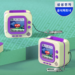 삼성 갤럭시 버즈4 버즈4프로 케이스 레트로 픽셀 숲 커버 개봉기 | 실사용 후기 - 상품 이미지 1