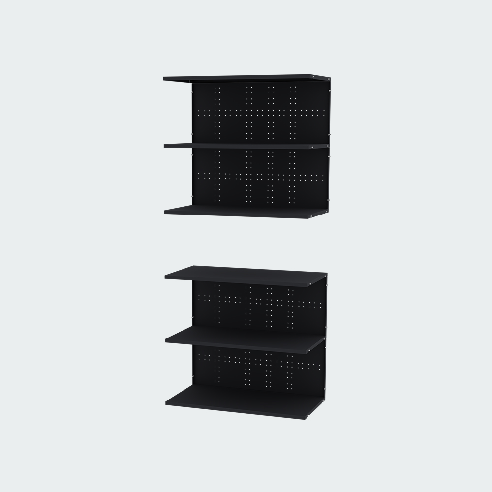 뮤보 5단 철제책장 연결