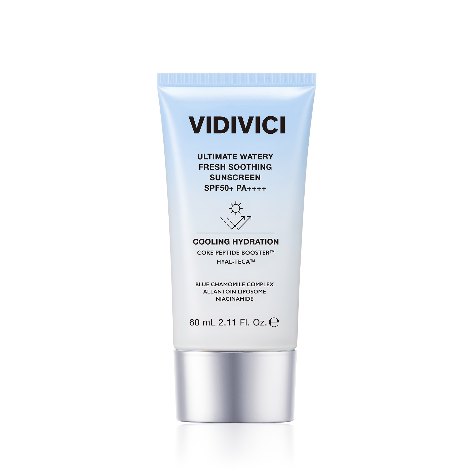 비디비치 얼티밋 워터리 선크림 SPF 50+ PA++++ 프레시 수딩 선크림, 1개 이미지 4