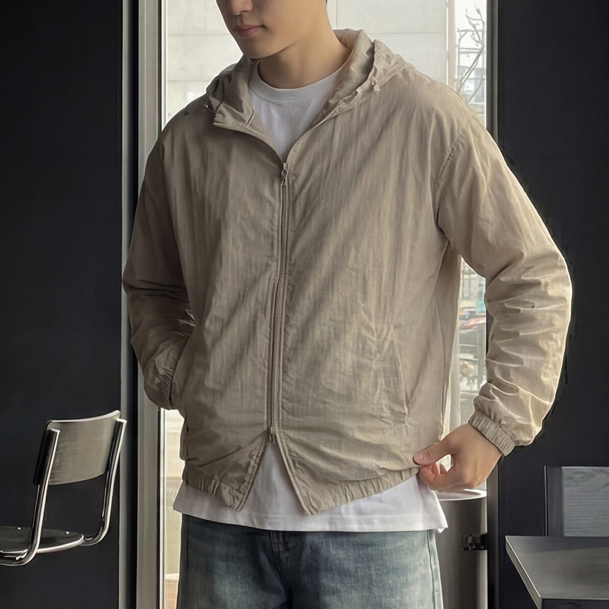 남자 아노락 바람막이 봄 바람막이 간절기자켓 이미지 7