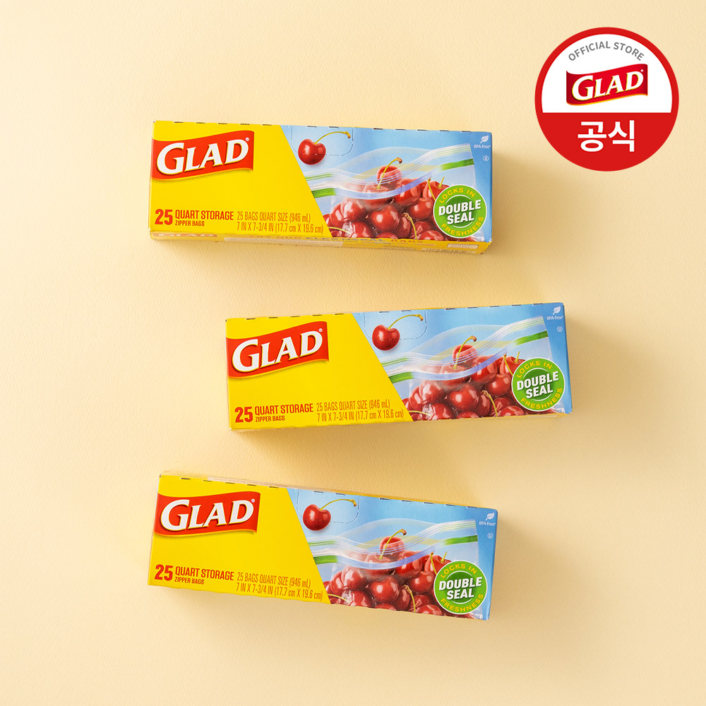 글래드 이정현 매직랩 일반형 3개+4중 잠금 매직백 냉장 중형 (25매) 1개 2026년 달력포함 - 상세 이미지 3