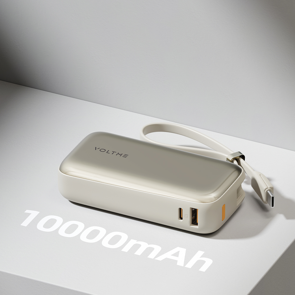 볼트미 하이퍼코어Z 보조배터리 PD PPS 35W CCC 3C 인증 인쇄 10000mAh, 샴페인 이미지 6