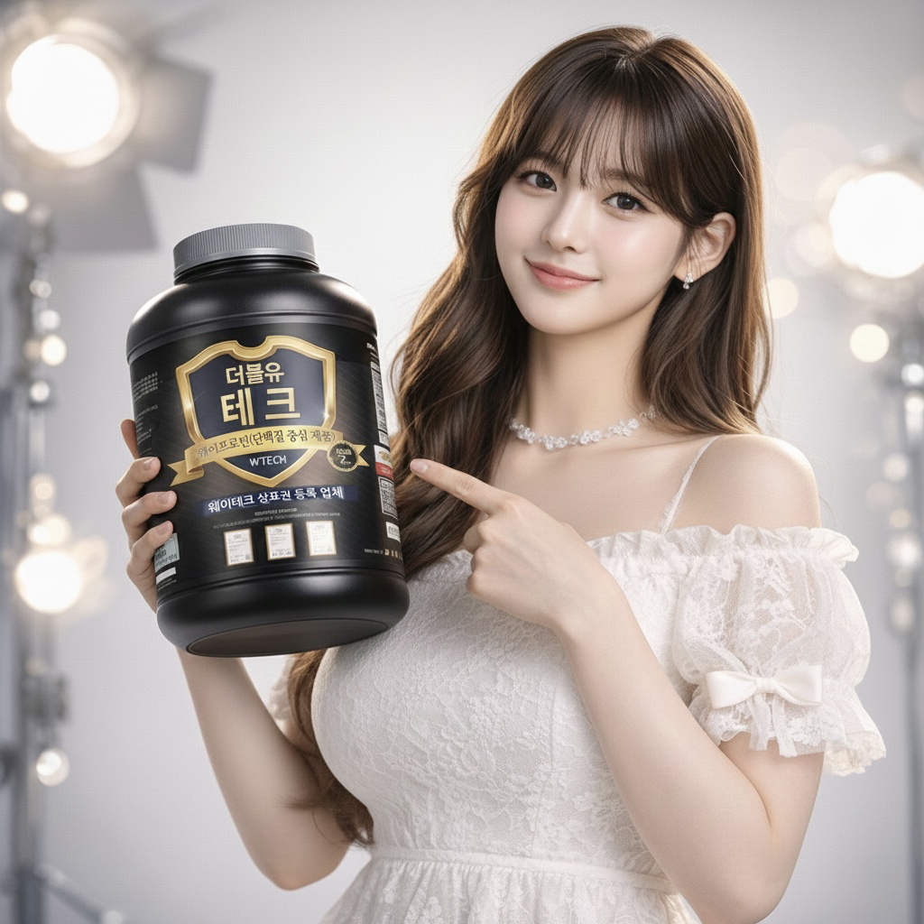1+1 웨이테크 더블유테크 프로틴 단백질보충제 식물성 파우더 쉐이크 초코두유맛 2kg 2개 이미지 3