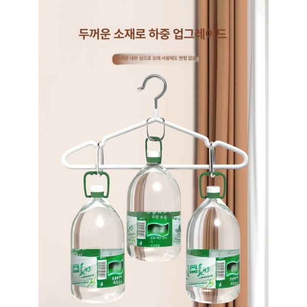 프리미엄 논슬립 방지 대형 건조 행거 빨래대 두꺼운 기숙사용 체리블라썸핑크 초두꺼운논슬립 A 5개 체리블라썸핑크 초두꺼운논슬립 A 5개 - 상세 이미지 5