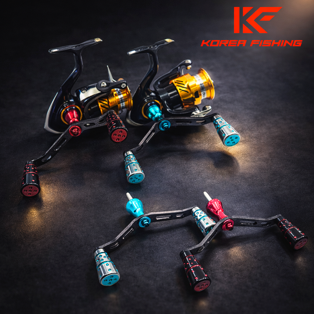 KF 시마노 다이와 스피닝릴 더블핸들 튜닝핸들 SDH 120mm 루어 튜닝 노브 초경량 - 상품 이미지