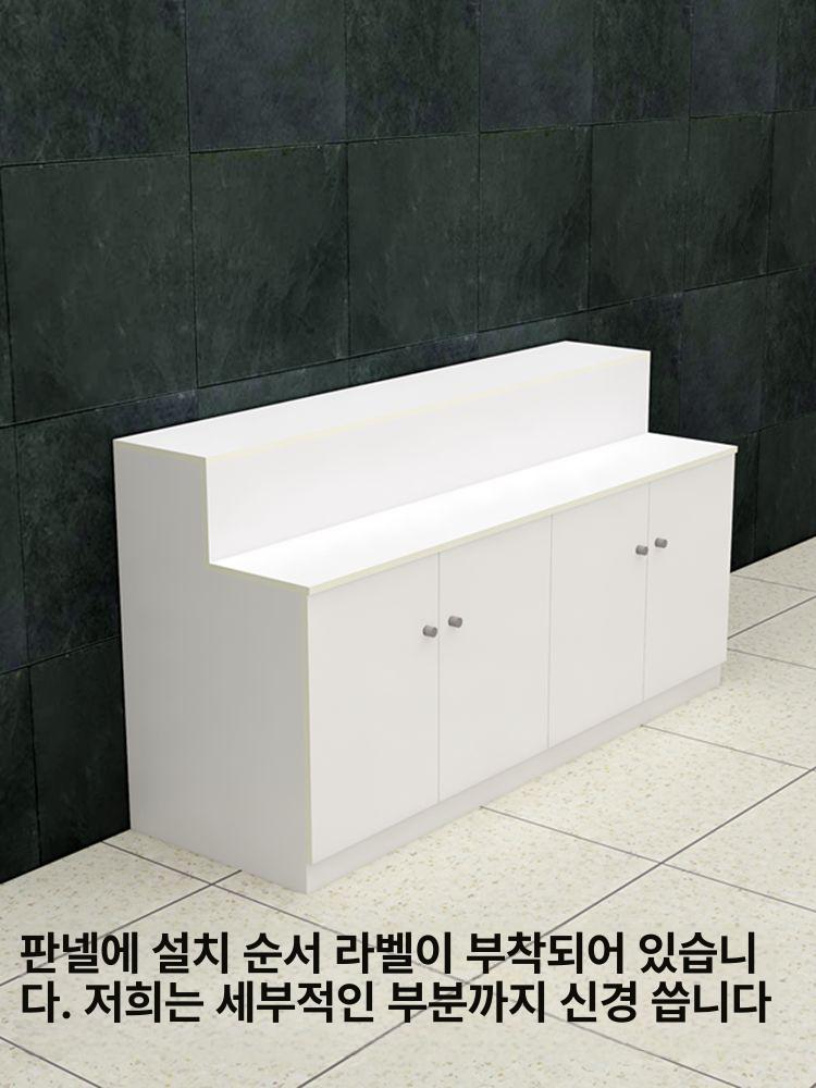 계단식 전시 소품 진열대 다용도 매대 디스플레이 웨딩 촬영 작품 계단 디피 - 상세 이미지 3