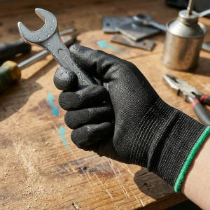 NBR 손바닥 코팅장갑 택배 작업 작업용 반코팅장갑 L(대형), 10켤레 실사용 후기 | 효과 있을까? - 상품 이미지 3