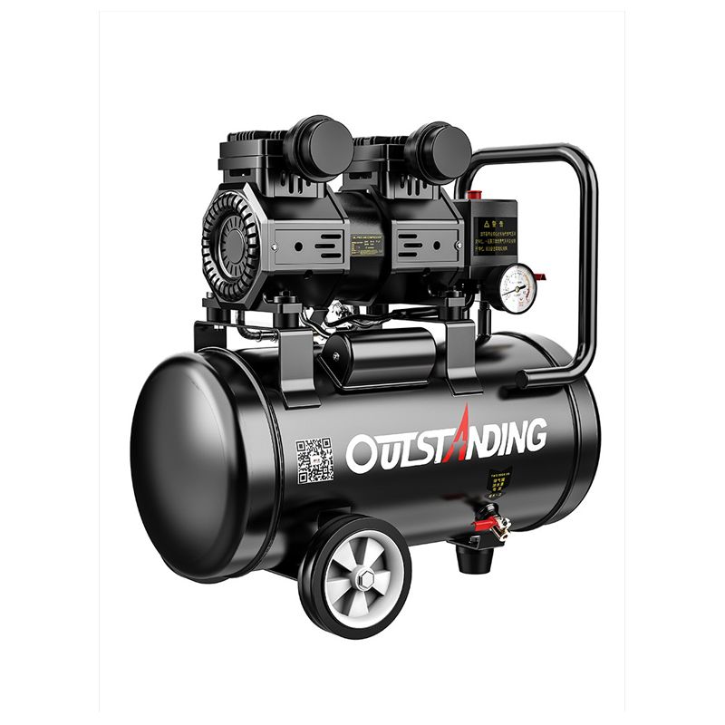 저소음 에어 콤프레샤 콤푸레샤 4마력 5마력 저전압 세트