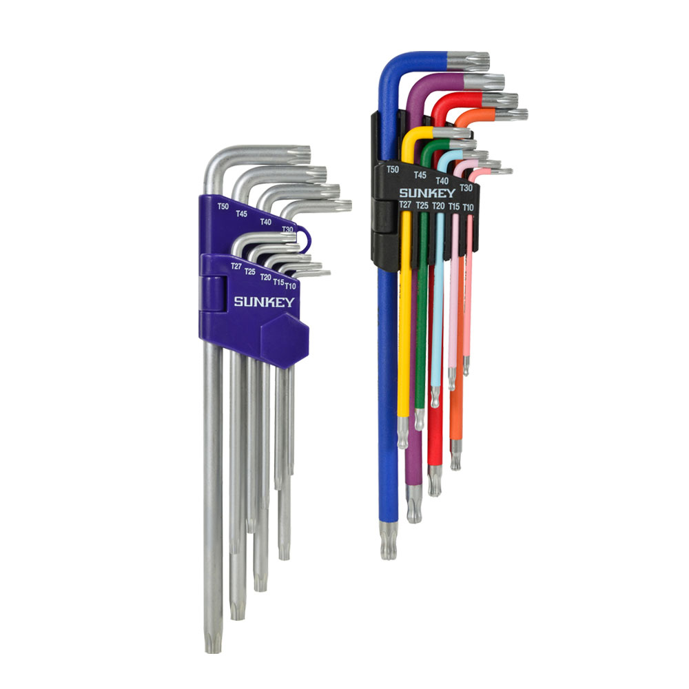 썬키 엑스트라롱 볼 별렌치 세트 컬러 T10-50 9pcs SSB-9LC - 상품 이미지