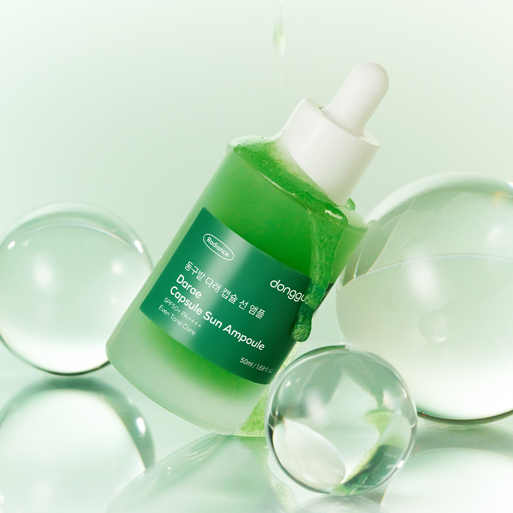 동구밭 다래 캡슐 선앰플 50ml SPF50+ / 선크림 선세럼 수분 썬크림 자외선차단제 이미지 3