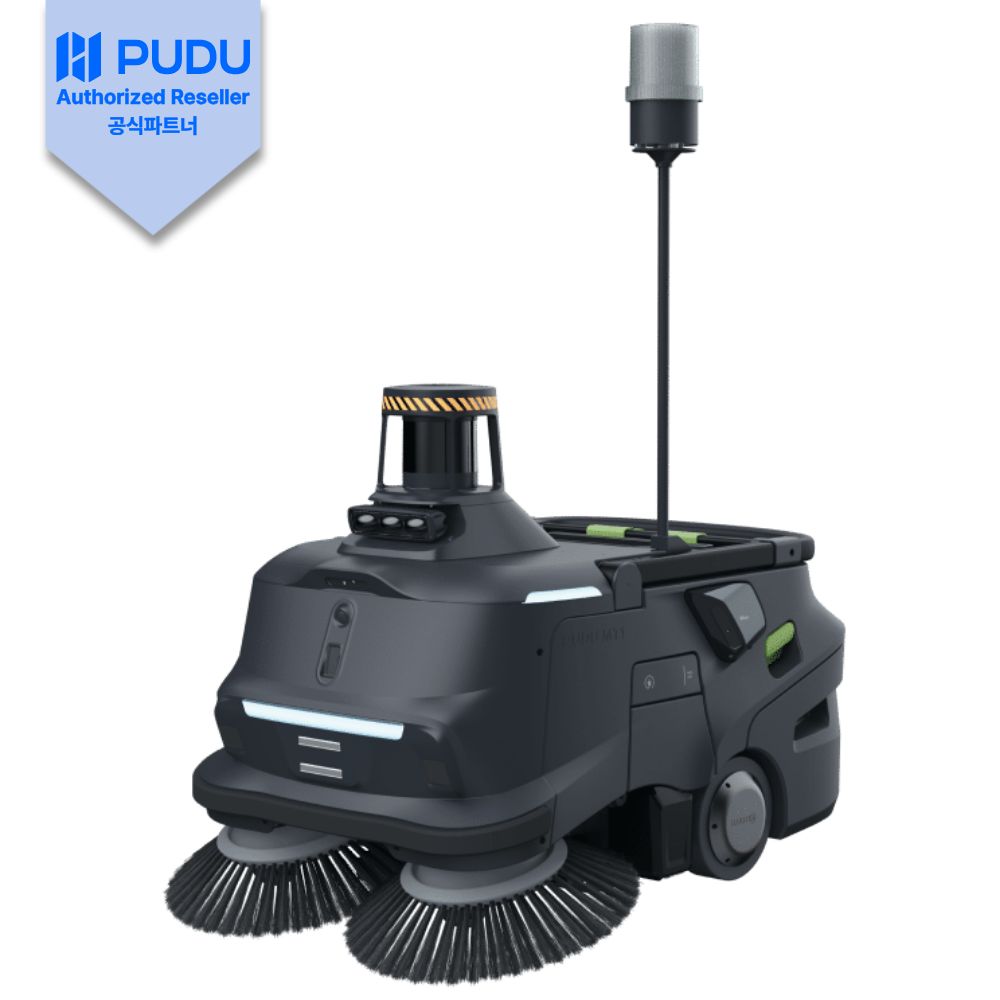 PUDU MT1 산업용 건식 로봇청소기 MT1 MAX, 스테이션 세트 - 상품 이미지