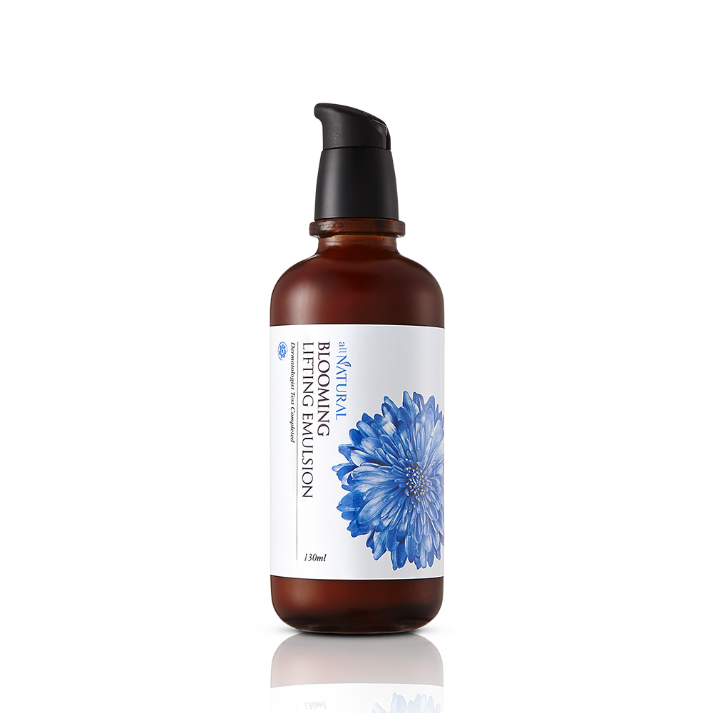 자연의벗 다자연 블루밍 에멀전 130ml 수레국화꽃 주름 개선 저자극 수분 보습 리프팅 - 상품 이미지