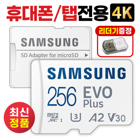 갤럭시탭 S10울트라 (S10 Ultra) SD카드 삼성 256GB 4K 스마트폰/탭메모리