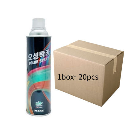 (1BOX)오성락카 420ml 스프레이 페인트 도색 도장