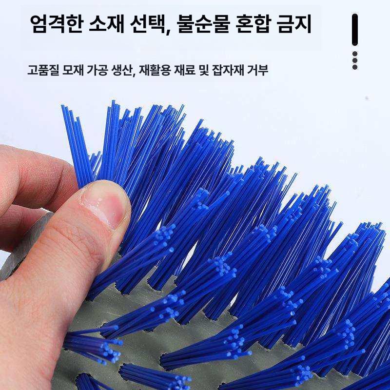 축사 목장용 긁개 등긁기 털정리 카우브러시 목장 털갈이 옐로우 600mm - 상세 이미지 4