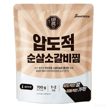 진한식품 압도적 순살소갈비찜 700g 1개
