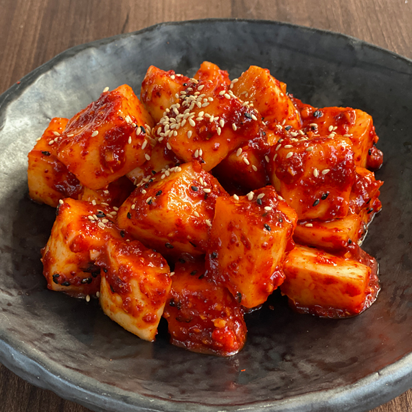 [깍두기] 낭만정제 국내산 전라도 수제 김치 1kg - 상품 이미지