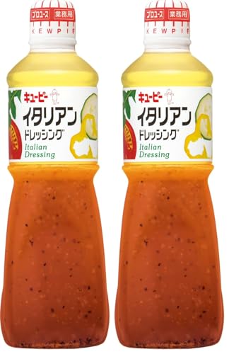 큐피 1L 이탈리안 드레싱 1000ml (업소용) 대용량 (X 2)