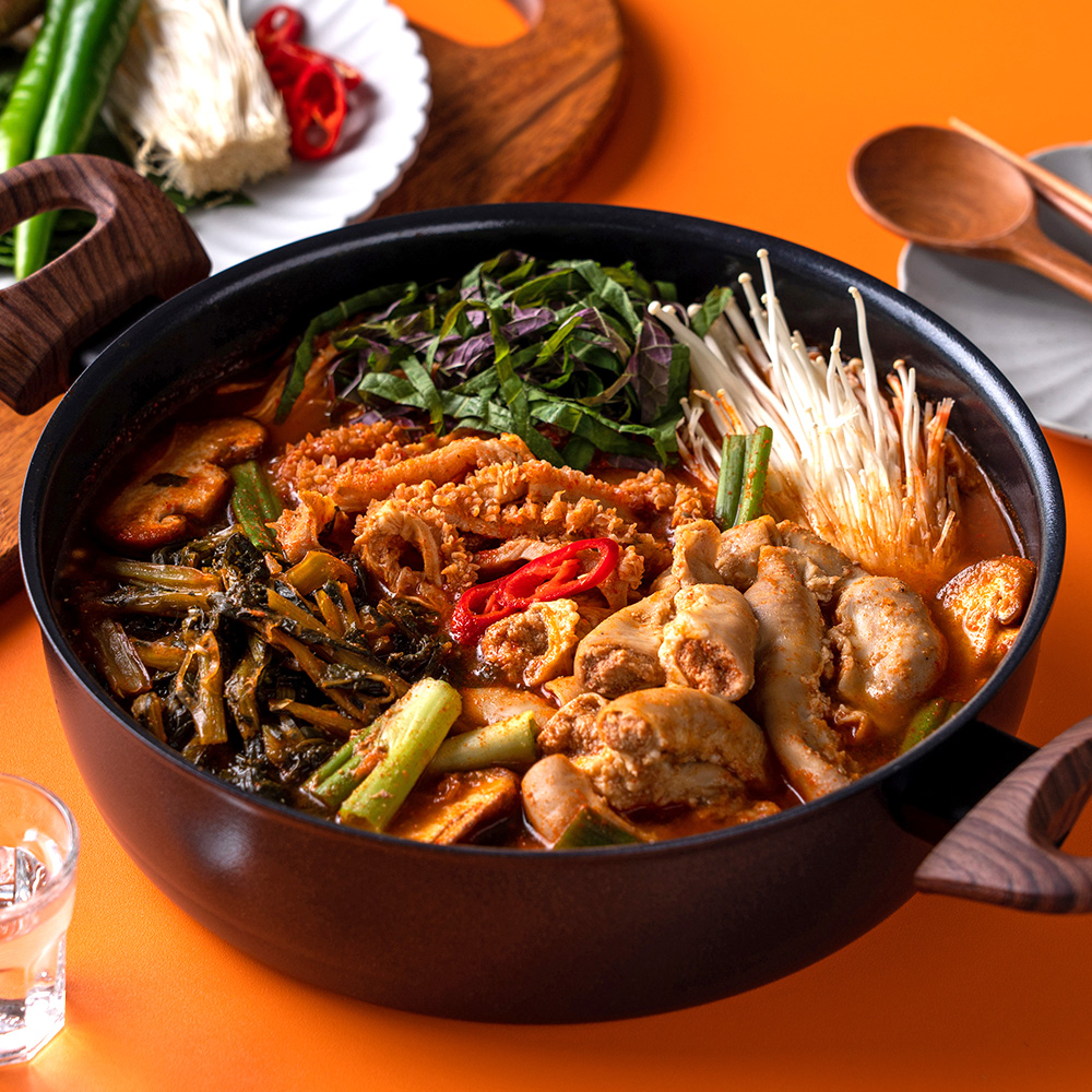 자연가득 무청 시래기 소곱창전골 1kg - 상세 이미지 2