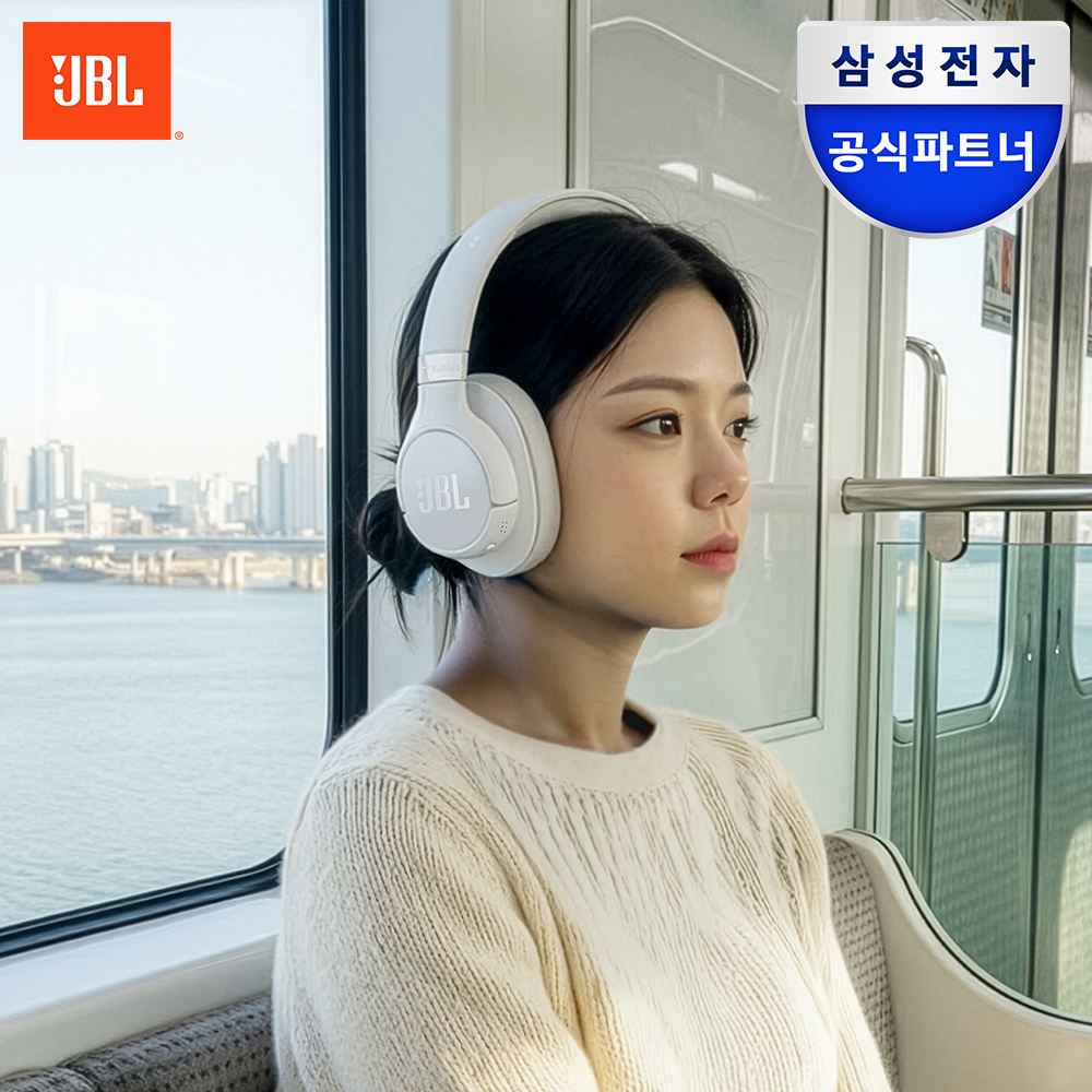 삼성공식파트너 JBL T730BT 블루투스 헤드셋 무선 헤드폰 화이트 - 상품 이미지