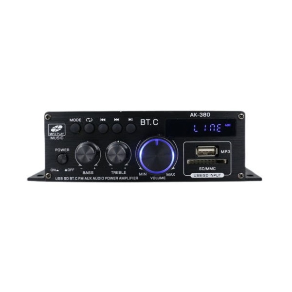 프리미엄 오디오 가정용 USB FM 리모컨 수신기 버스킹용 전원미포함 전원미포함 - 상세 이미지 5