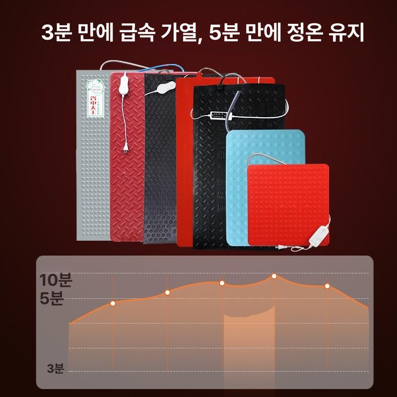 프리미엄 축사 난방판넬 전기 바닥 방수 개집 단열보드 소형 40 x 40 전기 온열판 - 상세 이미지 4
