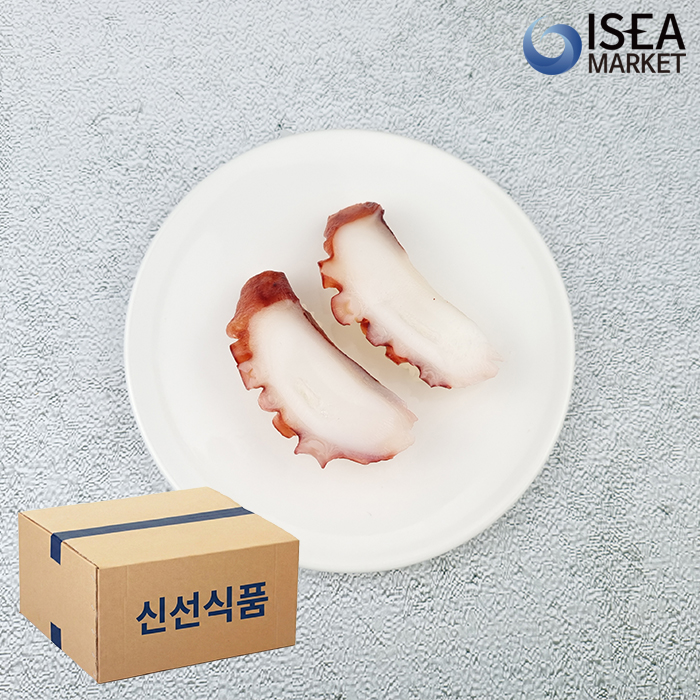 초밥용 문어 2.5kg(100gx25팩) 문어슬라이스 초문어 초밥재료 박스 - 상세 이미지 2