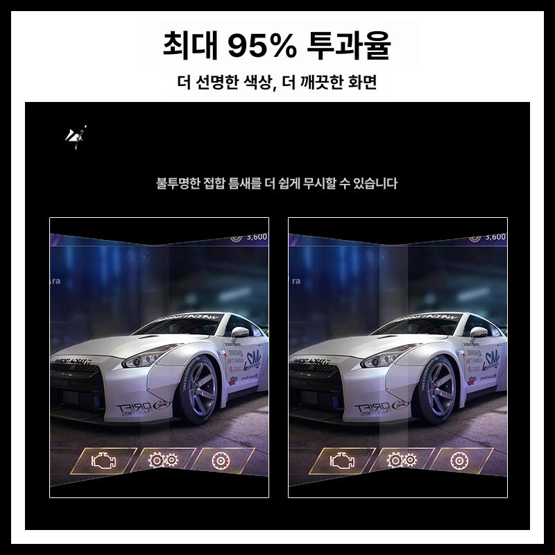 듀얼모니터 베젤프리 키트 없애기 접합 제거 킷 광학 21-35인치용 투과 방지 키트 - 상세 이미지 5