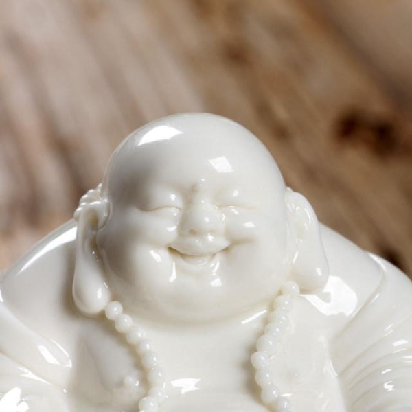 평온 도자기 티웨어 행복한 코끼리 부처님 차총 미륵 수공예 티오브제 행복한 평화 부처님 - 상세 이미지 5