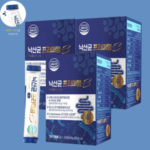 낙산균 프리미엄S 30포 3박스 3개월분 포스트바이오틱스 낙산 맛있게 먹은 솔직 후기 - 상품 이미지 1