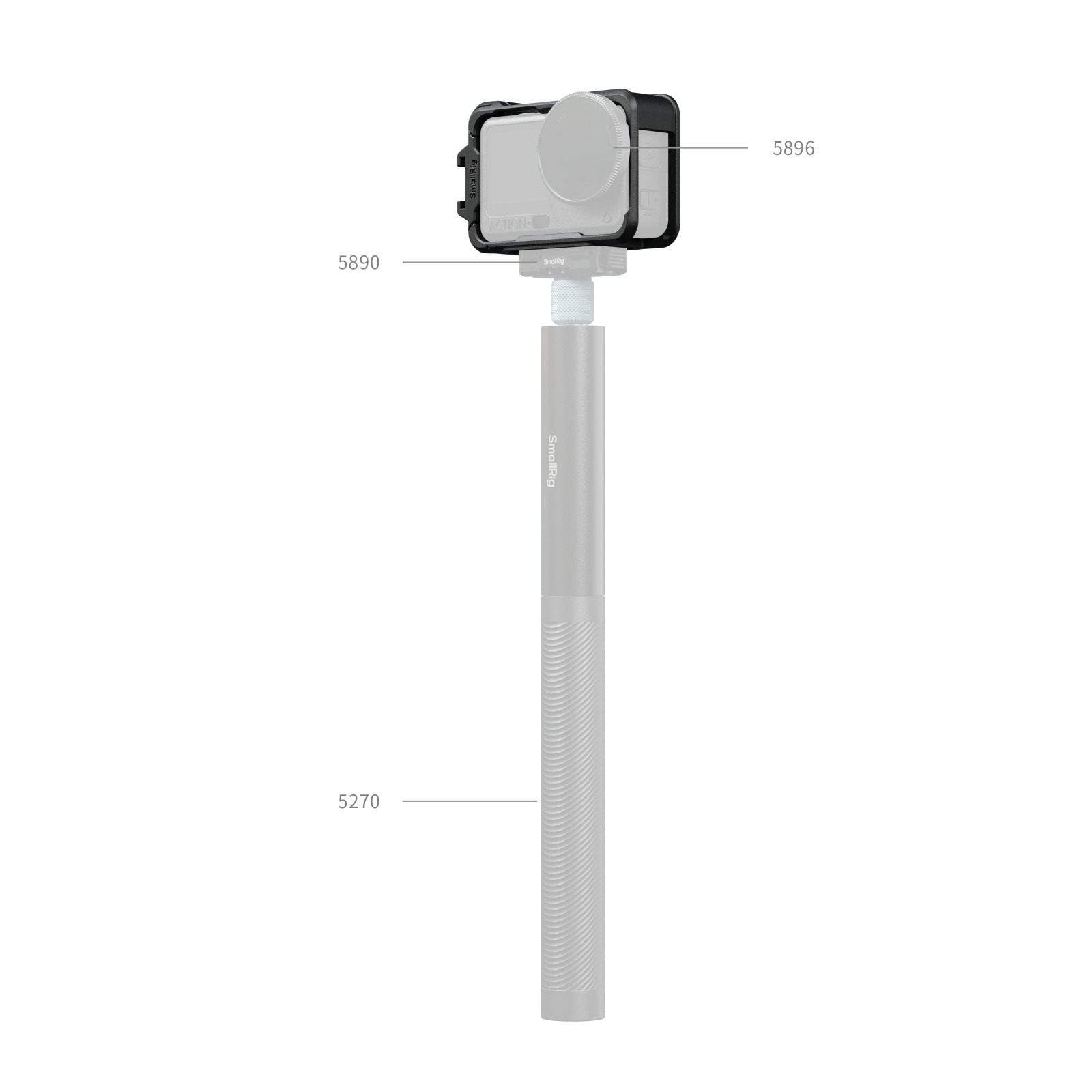 스몰리그 DJI Osmo Action 6 베이직 에디션 케이지 5886 이미지 6