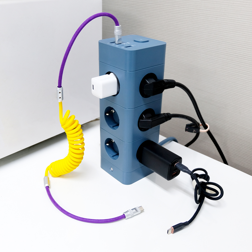 에코너 MT10 수직타워형 고용량멀티탭 USB C타입 고속충전기 콘센트 - 상세 이미지 5