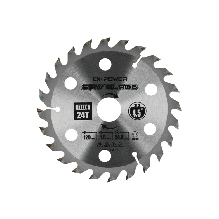 이엑스파워 팁소 원형톱날 목재용 120mm EXC-04024 - 상품 이미지
