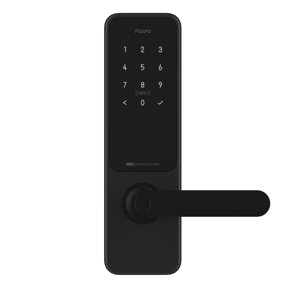 [방문설치] 스마트 도어락 L100 무타공 아이폰 연동 바로잠김 푸시 알림 전국, 설치비포함, 보강판미포함 제품 이미지