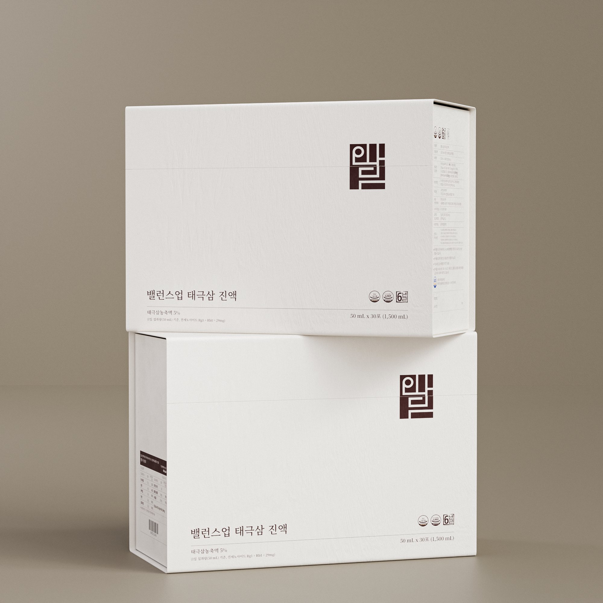 인담 밸런스업 홍삼 진액 태극삼 즙 진세노이드 인삼 30포, 4개 - 상세 이미지 4