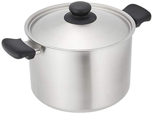 야나기소리 펀칭 23cm 콜랜더와 조합하여 사용할 수 있는 깊은 양수냄비 츠바메산조 스테인리스제 22cm 깊은형 콜랜더와 조합하여 가능 18-8 스테인리스