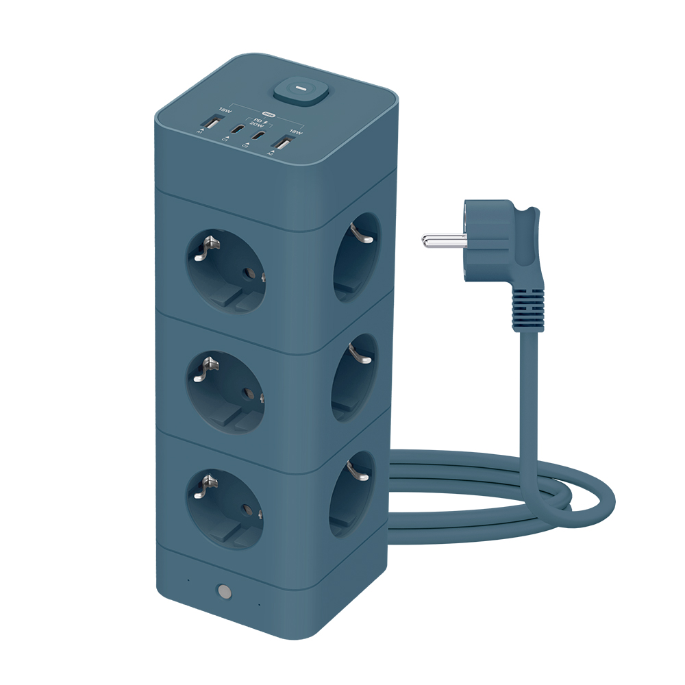 에코너 MT10 수직타워형 고용량멀티탭 USB C타입 고속충전기 콘센트 - 상세 이미지 2