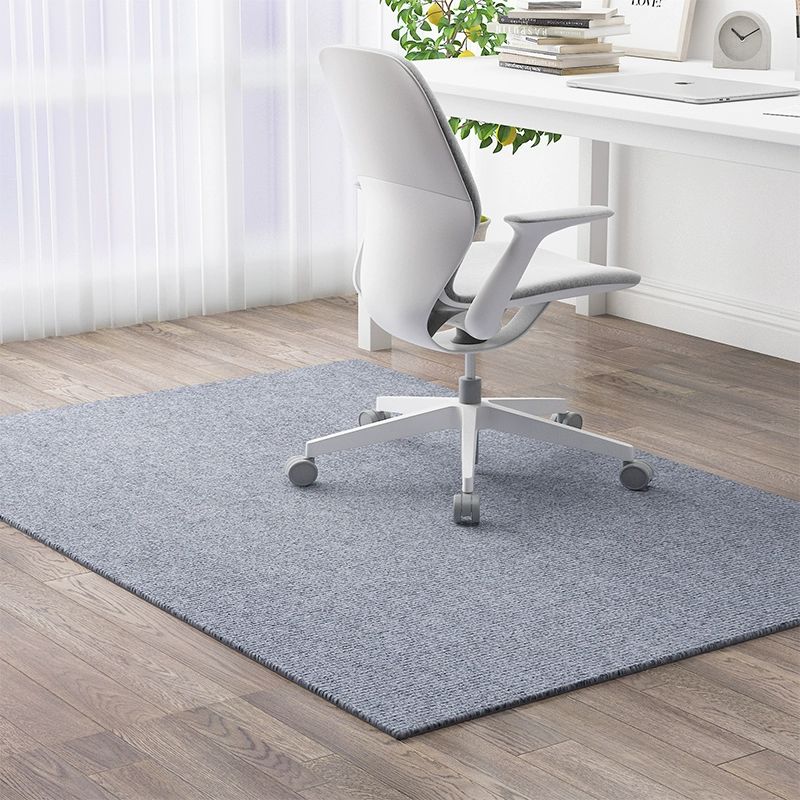 대형 사무실 가정용 매트 바닥 컴퓨터 책상 의자 러그 그레이 스트라이프 기본 6mm 80x120CM