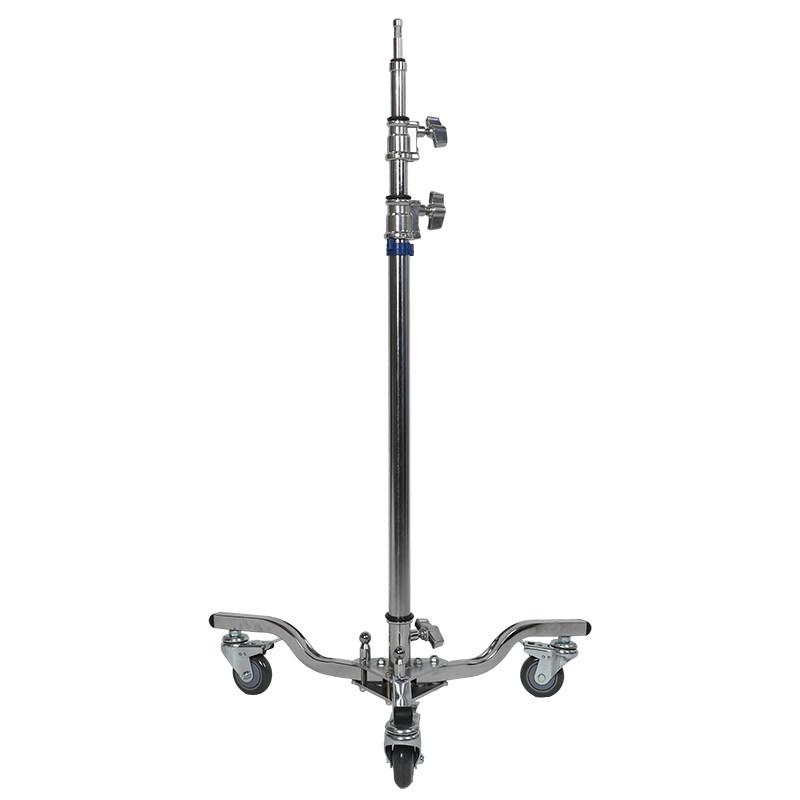 조명삼각대 이동 모니터 노트북 조명거치대 라이트스탠드 바닥 거북 다리 높이 20cm 75 145cm - 상품 이미지