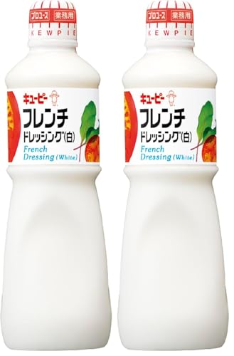 큐피 1L 프렌치 드레싱 (화이트) 1000ml (업소용) 대용량 (X 2)