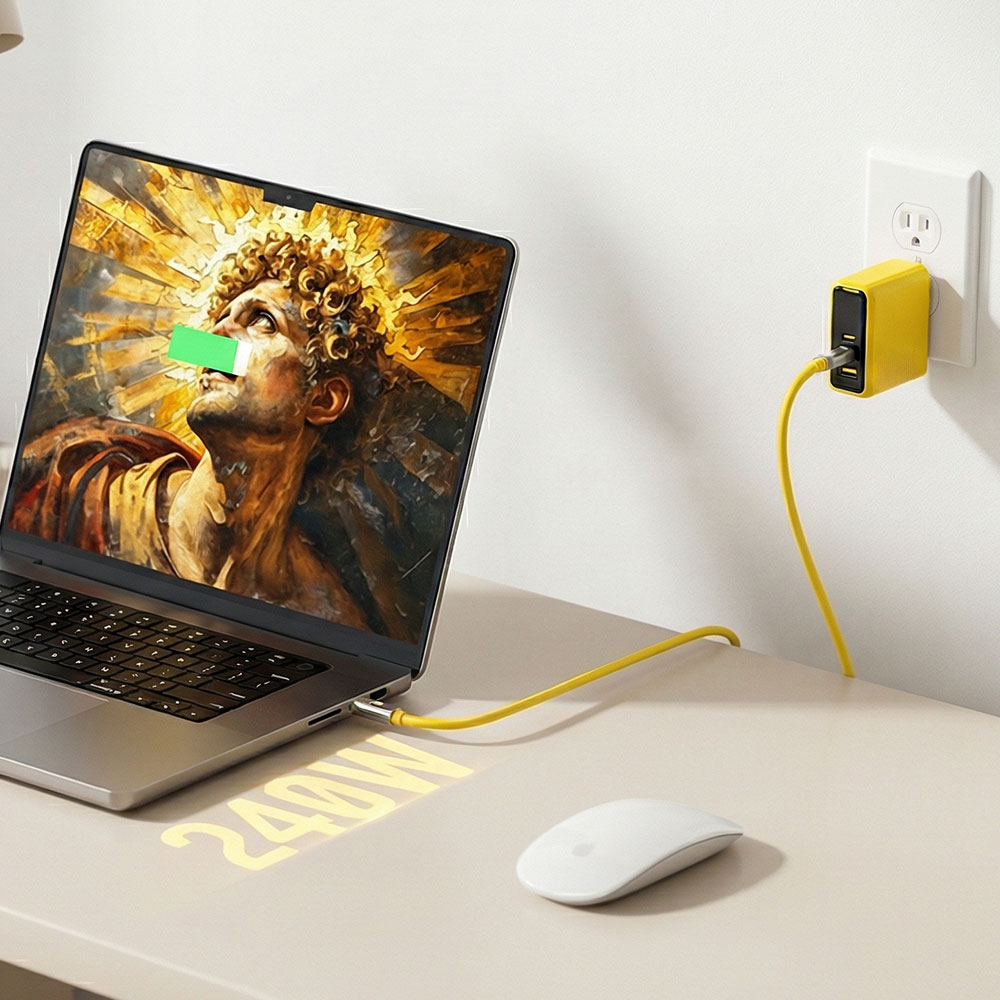 USB4 케이블 썬더볼트5 PD 3.1 C to C 케이블 240W 충전