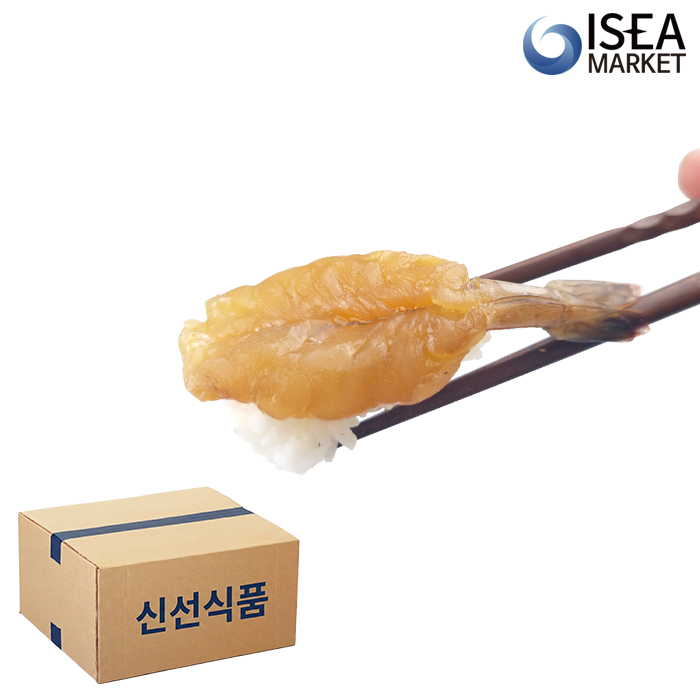 초밥용 간장새우 5kg(200gx20팩) 초밥재료 초새우 박스 - 상품 이미지