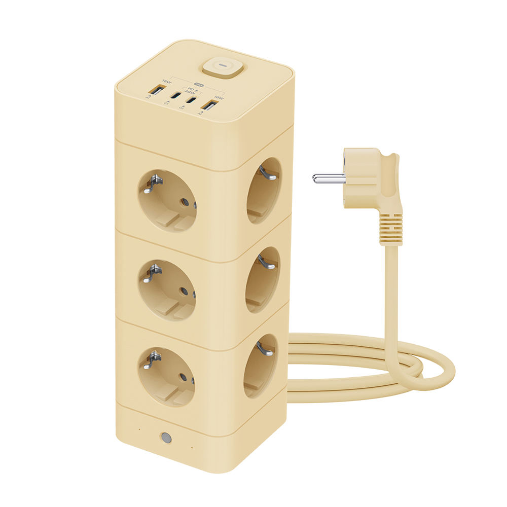 에코너 MT10 수직타워형 고용량멀티탭 USB C타입 고속충전기 콘센트 - 상세 이미지 4