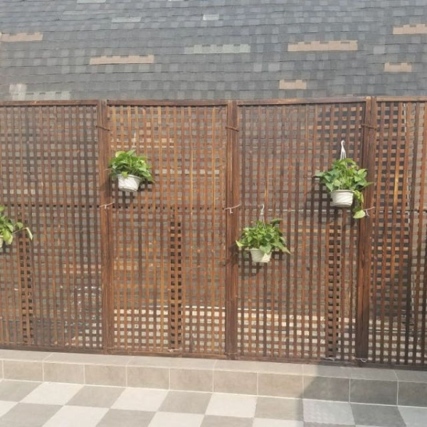 프리미엄 야외 사생활 보호 대나무 테라스 울타리 휀스 가림막 메시 단면 중간 단면 메시 다리 중간 - 상세 이미지 3