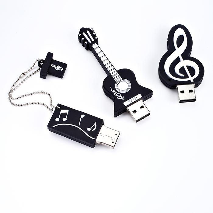 귀여운 USB 모양 음악 노트북 미니 차량용 악기 뮤직 노트 8 - 상품 이미지