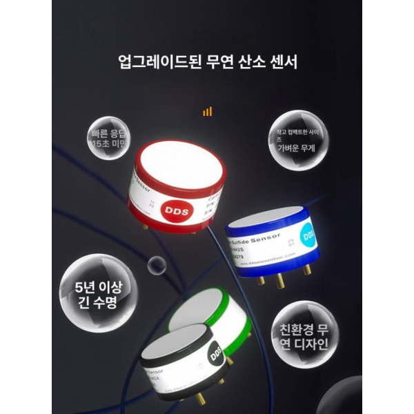 전문가용 4-in-1 가스 측정기 복합가스 검지 산소농도 측정 검출기 C 4-in-1 가스 감지기 J - 상세 이미지 3