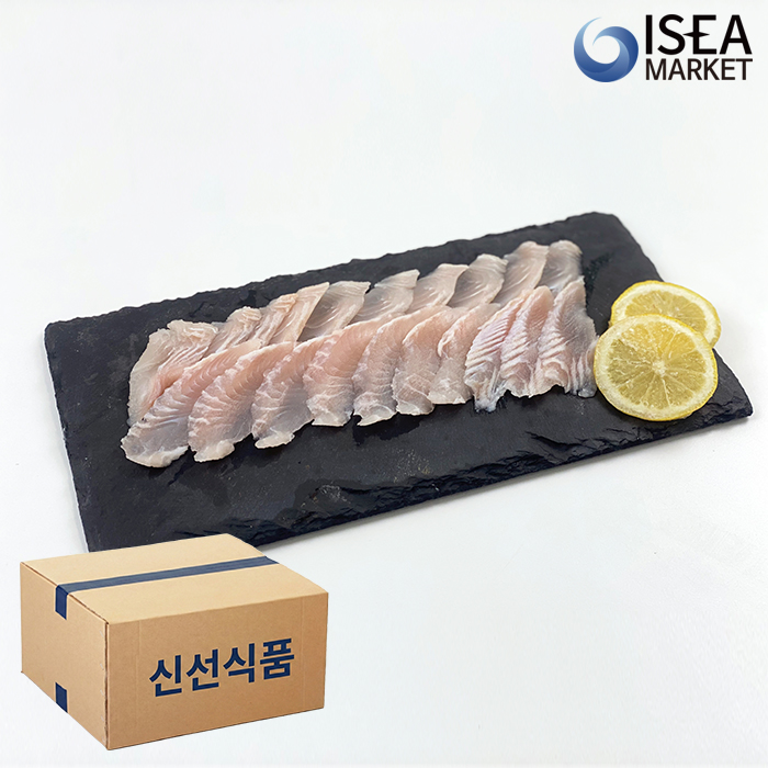 냉동 초밥용 팡가시우스 3kg(120gx25팩) 초밥재료 스시 네타 박스 - 상세 이미지 3
