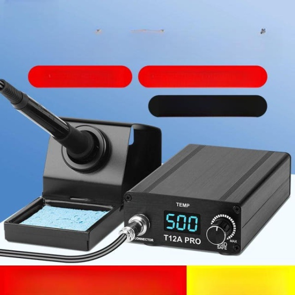 전문가용 고출력 75W 솔더링 전기 풋페달 페달 제거기 조절 40 500 T12 75W 조절 40 500 T12 - 상품 이미지
